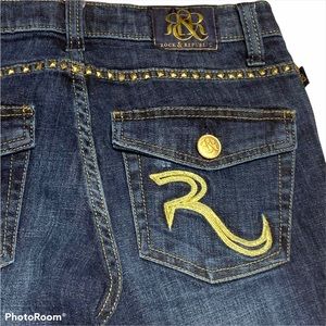 Rock & Republic Bootcut Jeans Dark Wash women’s